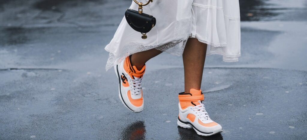 styling with sneakers